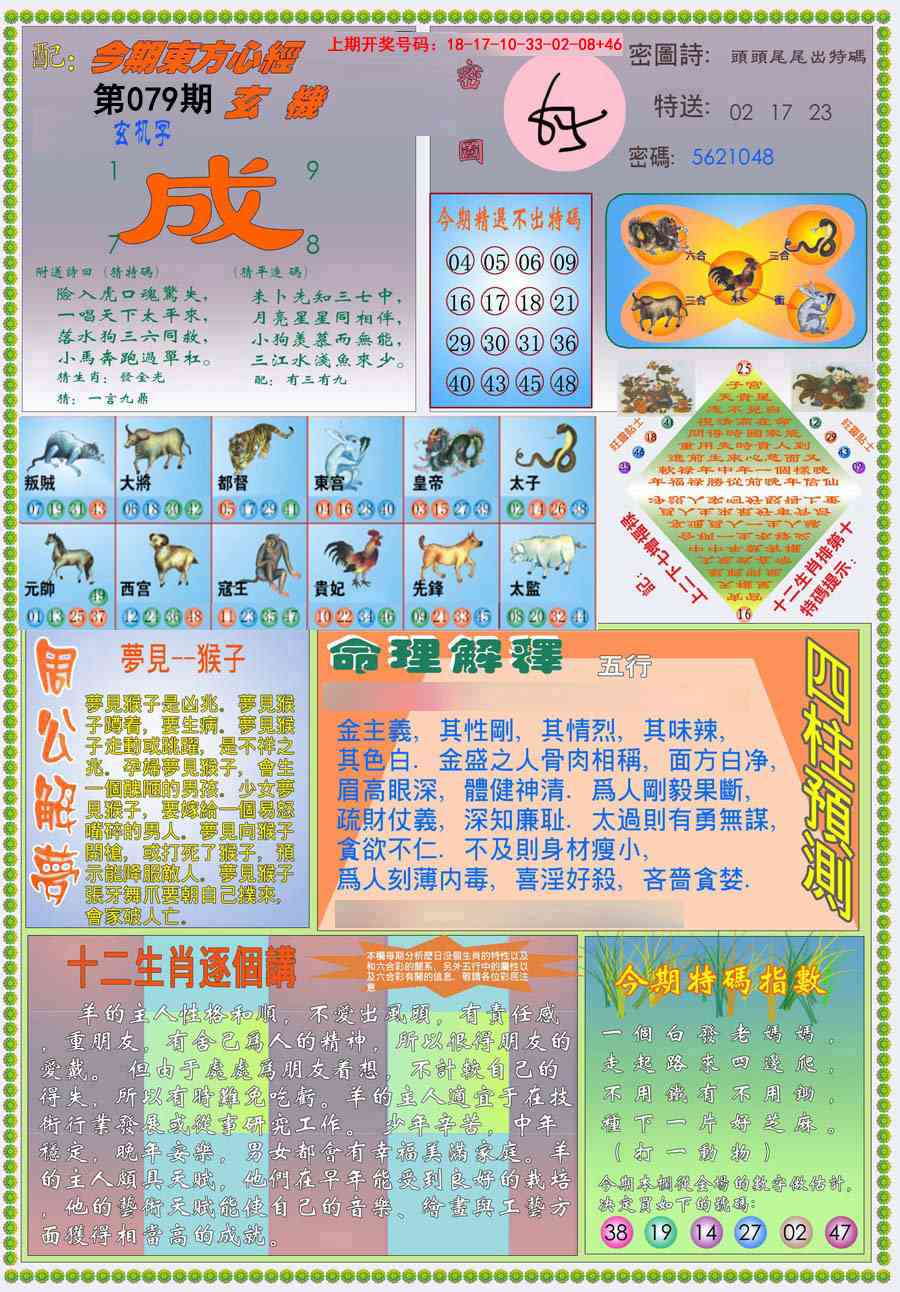 079期(新版)东.方.心.经B[图]